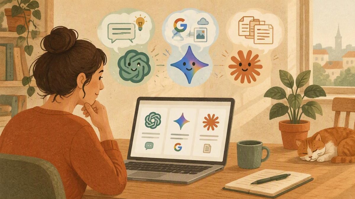 ChatGPT, Claude or Gemini: Which AI assistant should you use for what?